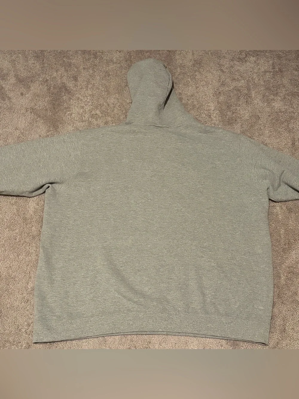 VTG Y2K Nike Gray Hoodie Men’s 2XL Center Nike Spell Out Made In USA Skate 90s
